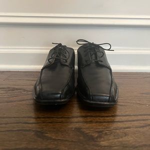 Clarks square toe shoes